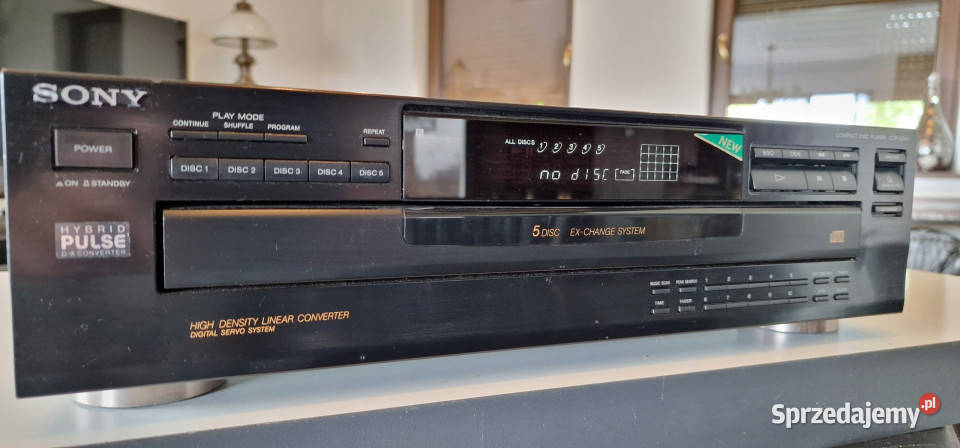 SONY odtwarzacz CD player CDP C 345 CDPC345 wielkopolskie Międzychód sprzedam