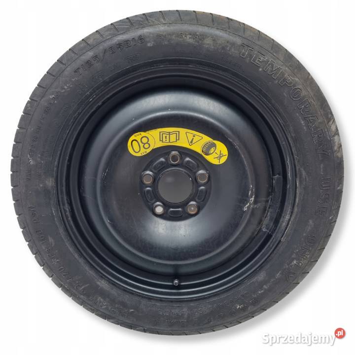 KOŁO DOJAZDOWE Ford C Focus Mk2 II 12585 R16