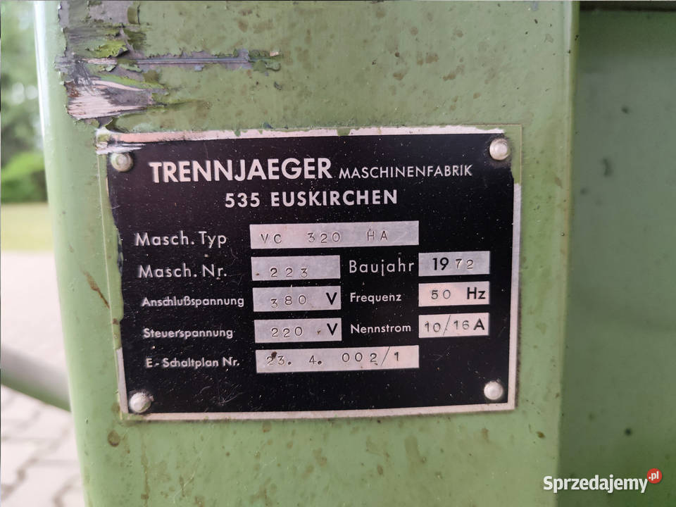 Piła przecinarka tarczowa do metalu z Warszawa