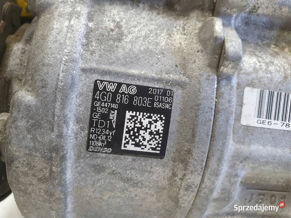 SPRĘŻARKA KLIMATYZACJI Audi A6 C7 20 TDI