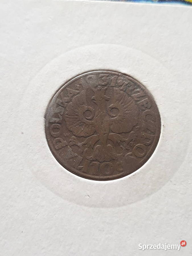 5 Groszy 1931 r 3 rzadkie Konin