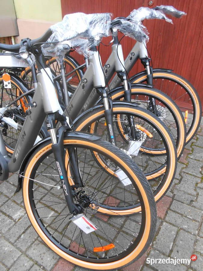 Rower 26 28 elektryczny STORM hydrauliczne Świebodzin sprzedam