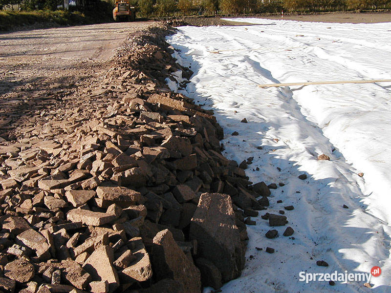 GEOWŁÓKNINA DROGOWA DREFON 150gm2 pod kostkę Nisko