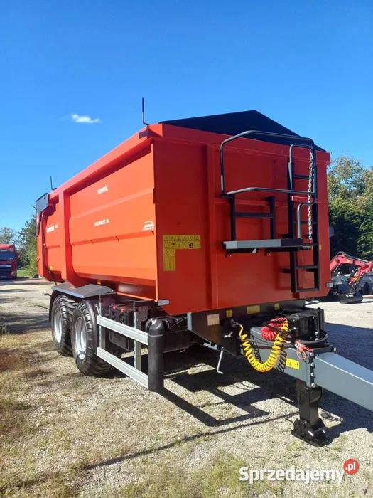 Przyczepa skorupowa URSUS D 914 14 ton PRONAR Przyczepy rolnicze Wróblewo