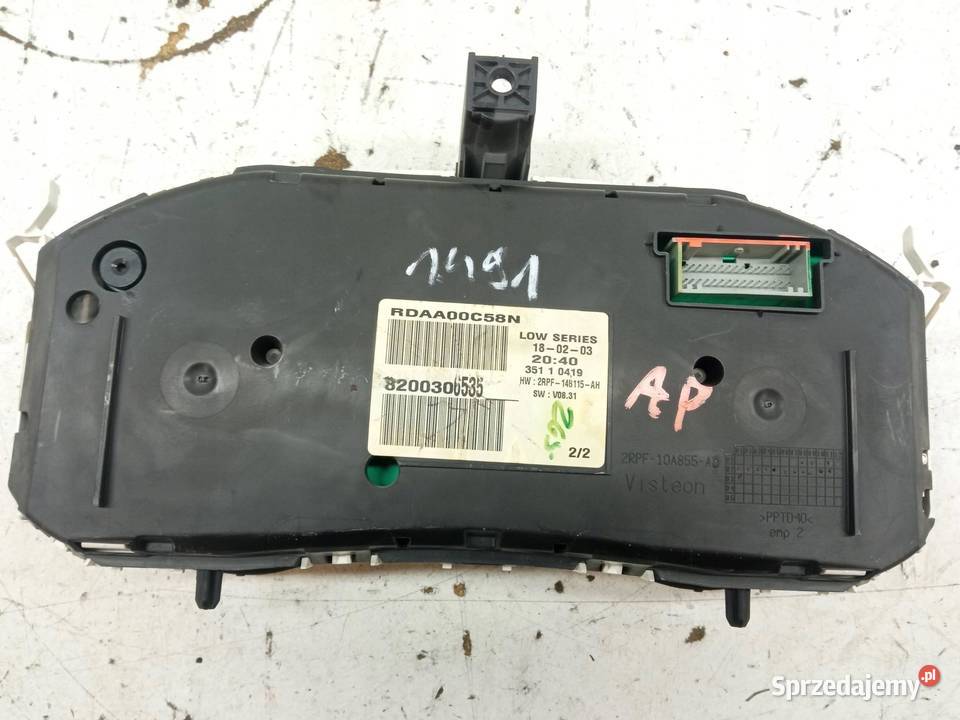 LICZNIK 8200306535 14 B Renault Megane II