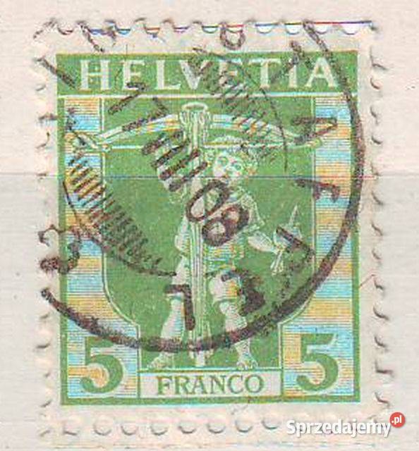 Zn Szwajcaria Mi 97 kas 1907 b Gliwice sprzedam
