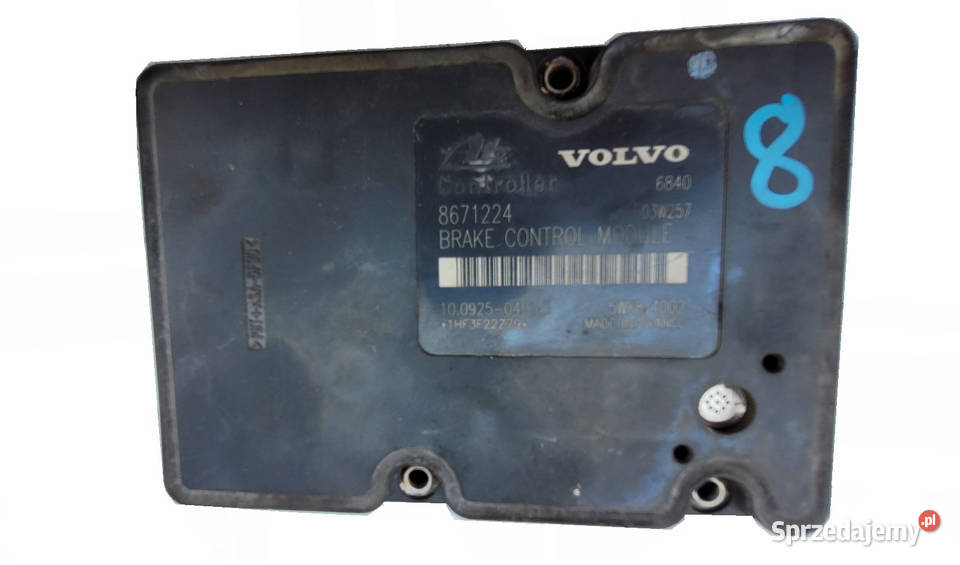 STEROWNIK ABS 871224 VOLVO S80 V70 S60 Ruda Śląska