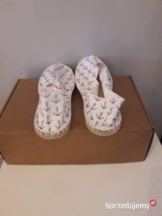 Damskie espadryle firmy Espadrij 38 biały Kraków