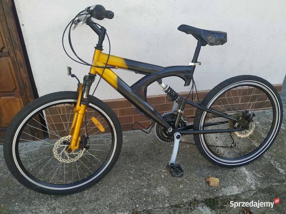 Rower MTB na amortyzatorach młodzieżowy 24 cale