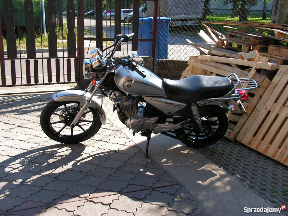 YAMAHA YBR 125 custom dt xt wr honda cbf cbr nieuszkodzony Bielsko-Biała