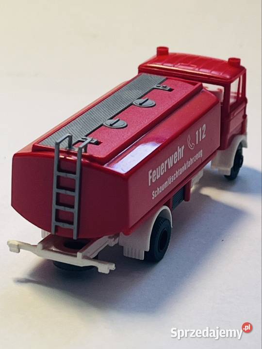 Kolekcjonerski zestaw aut straż pożarna Grupa