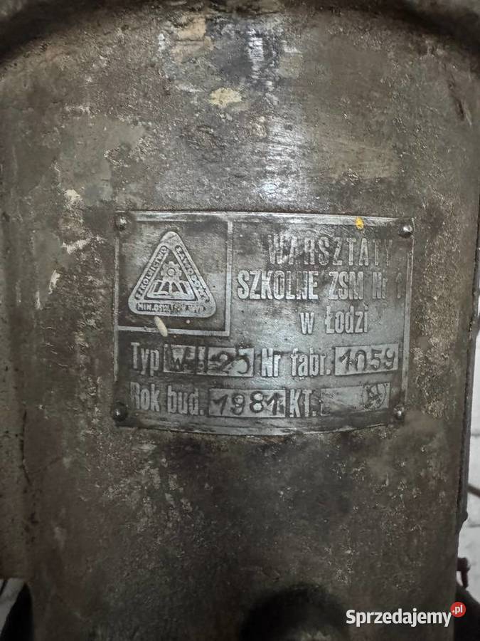 Wiertarka kadłubowa WII 25 Kluczbork Rzeszów