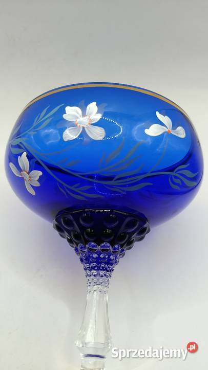 Bombonierka remer kielich ręcznie malowany Zamość