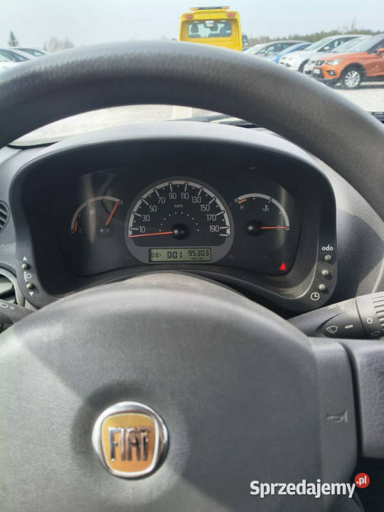 Fiat Panda 125 benzyna 2011r Klima Wspomaganie Majdan Sieniawski