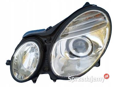 LAMPA LEWY PRZÓD XENON EU MERCEDES E KLASA W211 Lampy przednie Nowy Tomyśl