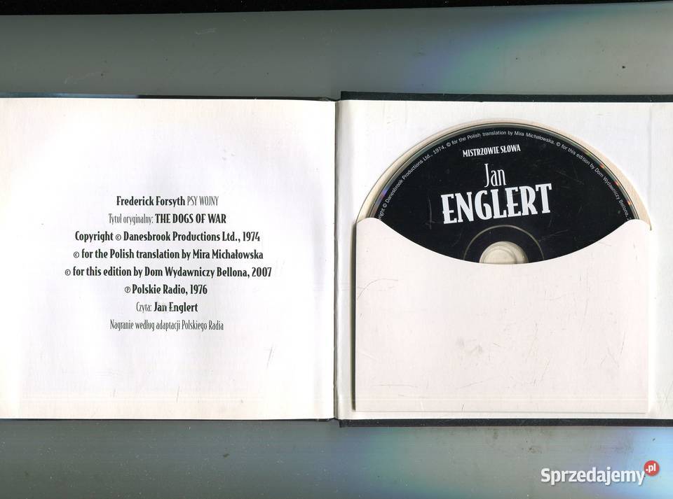 Jan Englert czyta Psy wojny Fredericka Forsytha zachodniopomorskie Szczecin