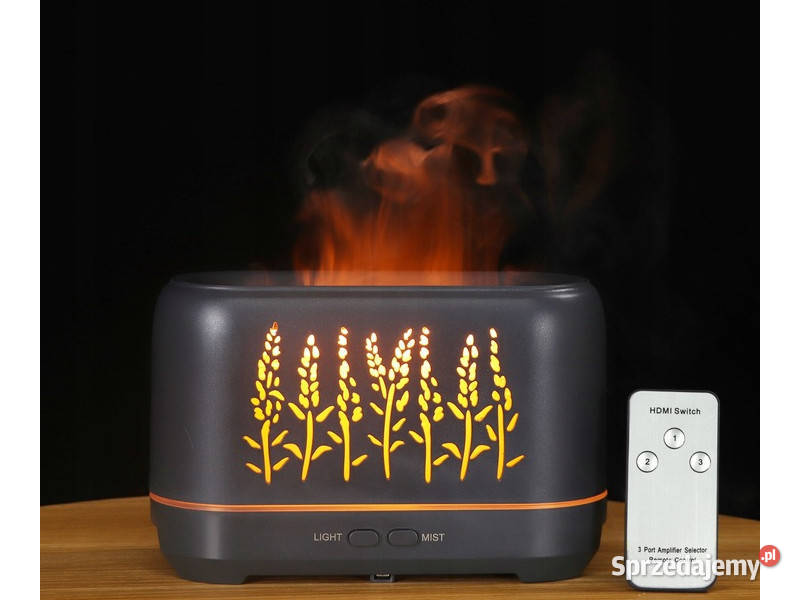 Nawilżacz powietrza aroma flame dyfuzor płomień Mikołów