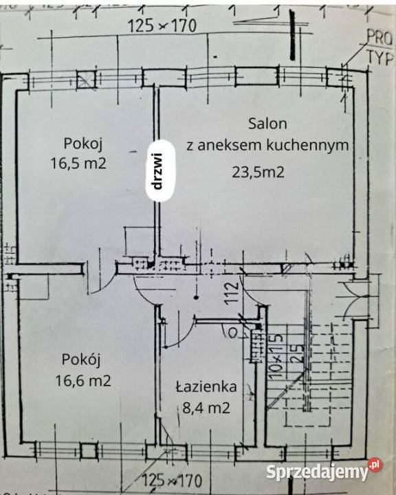 Mieszkanie 68m2 3pok Grodzisk Mazowiecki 1go