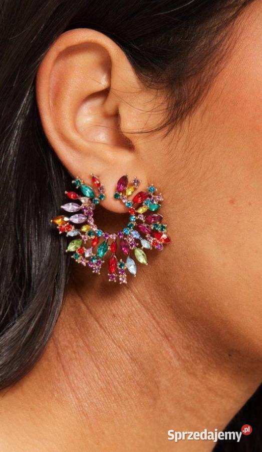 ASOS Bogato zdobione kolczyki wieczorowe z Kraków