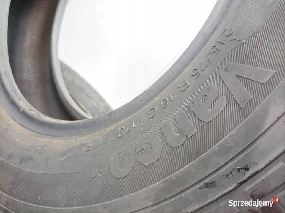2x OPONA LETNIA CONTINENTAL VANCO 21575R16C lato sprzedam