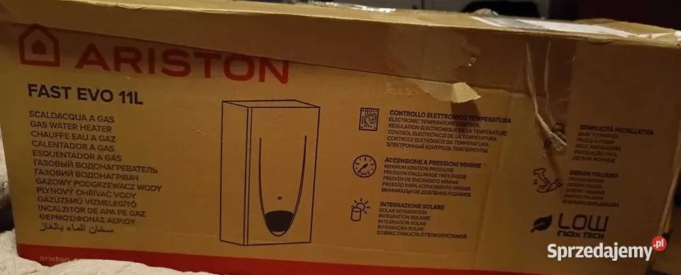 Podgrzewacz wody gazowy