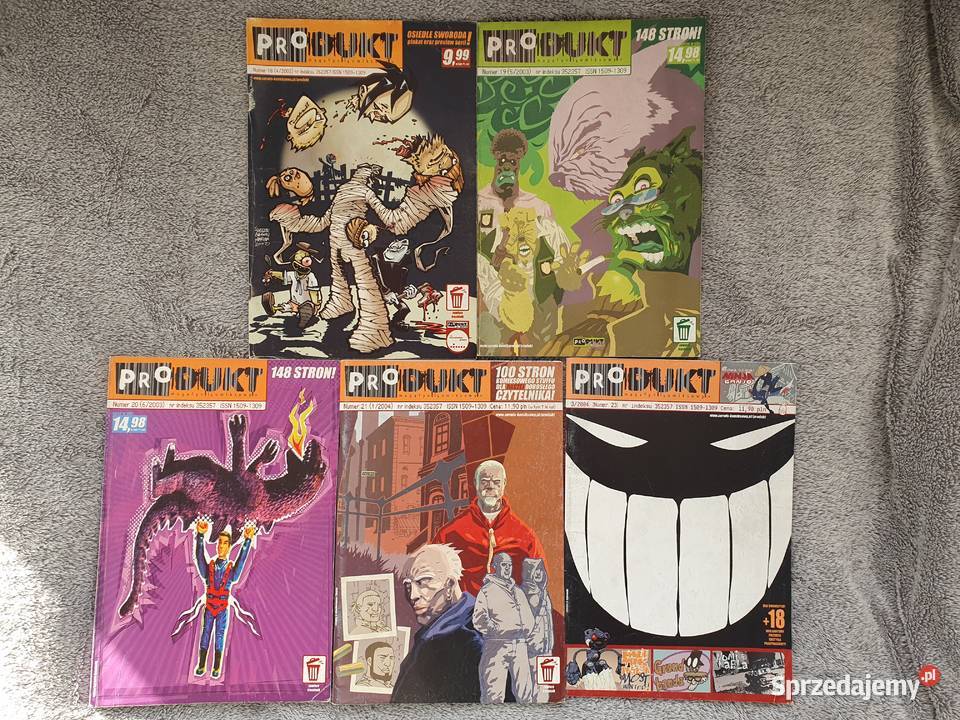 Produkt Magazyn Komiksowy 14 numerów 19992004