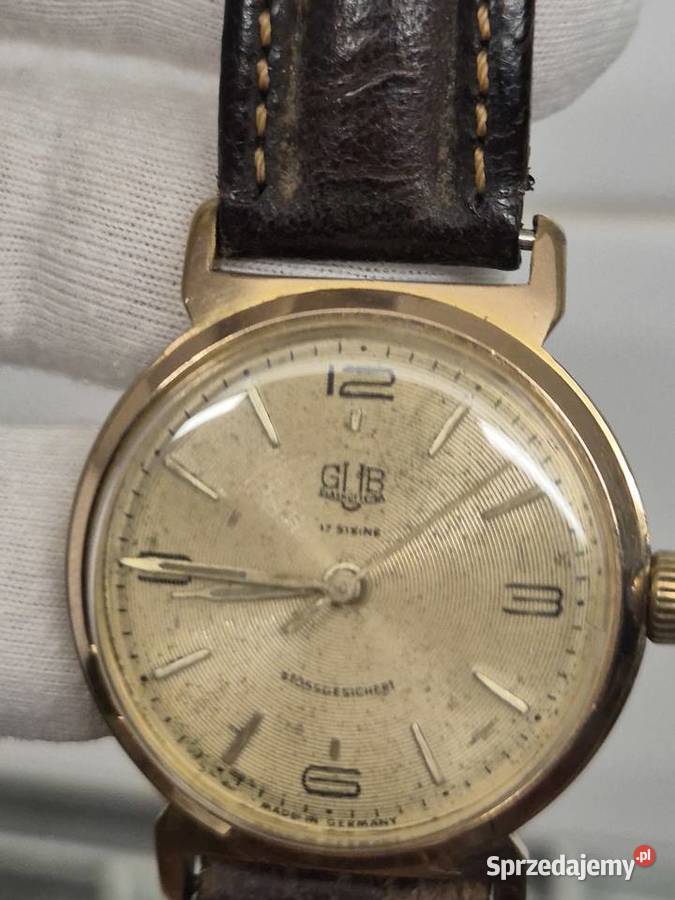 Zegarek GUB Glashutte DDR Chorzów