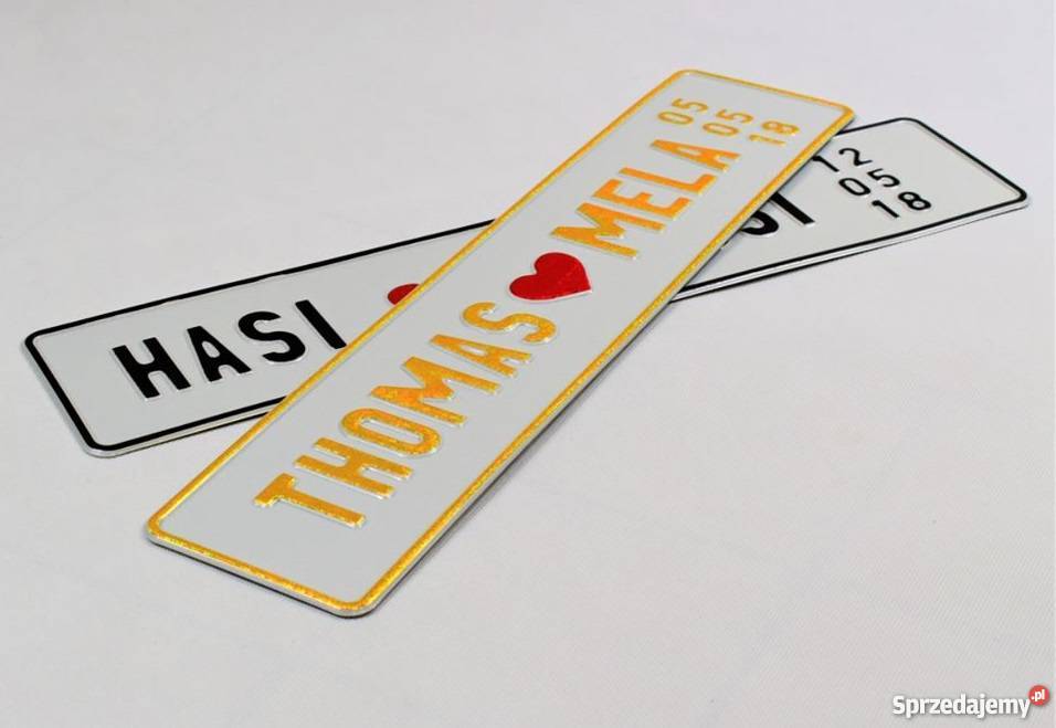 TABLICE ŚLUBNE Akcesoria lubuskie Słubice