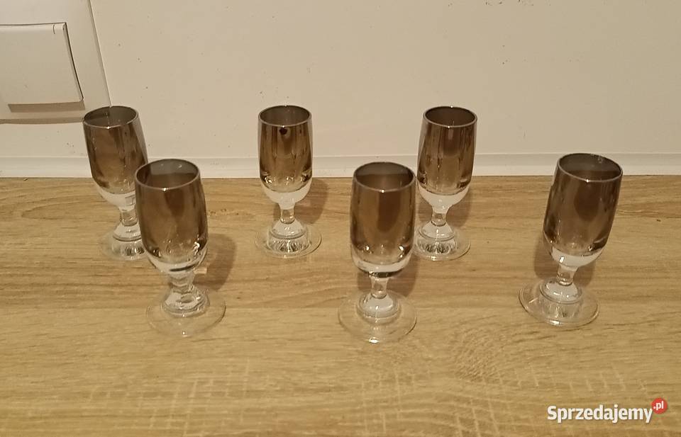 Kieliszki z PRL Pozostałe Warszawa