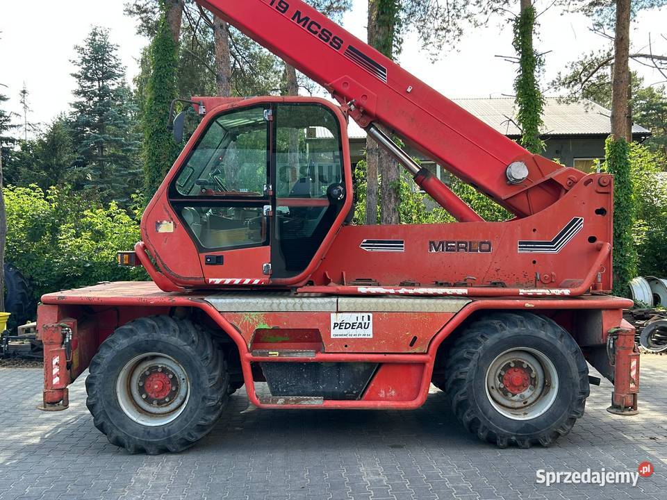 Merlo Roto 4519 MCSS Obrotowa Ładowarka Laskowiec sprzedam