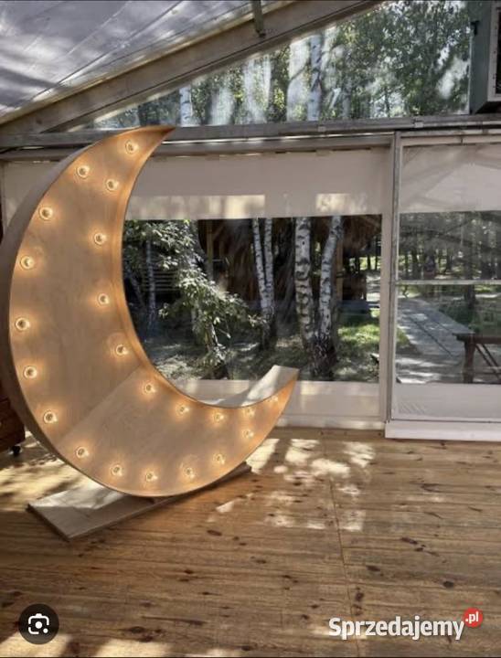 KSIĘŻYC LED 2M efektowna dekoracja i strefa Częstochowa