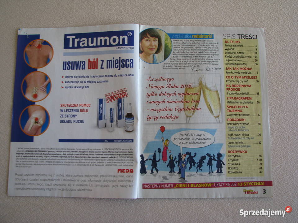 Cienie i blaski 11 listopad 2015 r i 1 styczeń Brzegi