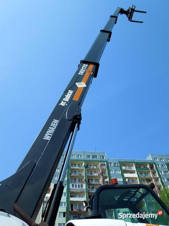 Bobcat T40170 ŁADOWARKA TELESKOPOWA 17m 4t 4x4 M Maszyny budowlane dolnośląskie Lubin
