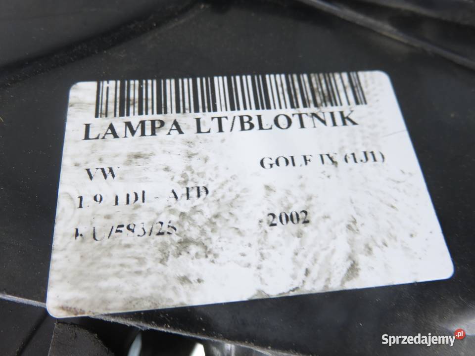 LAMPA LEWA TYLNA VW GOLF IV 1J1 małopolskie sprzedam