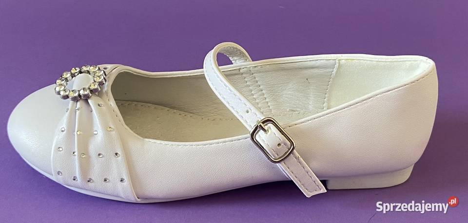 Dziewczęce białe baleriny rozmiar 29 1319 mazowieckie Żyrardów