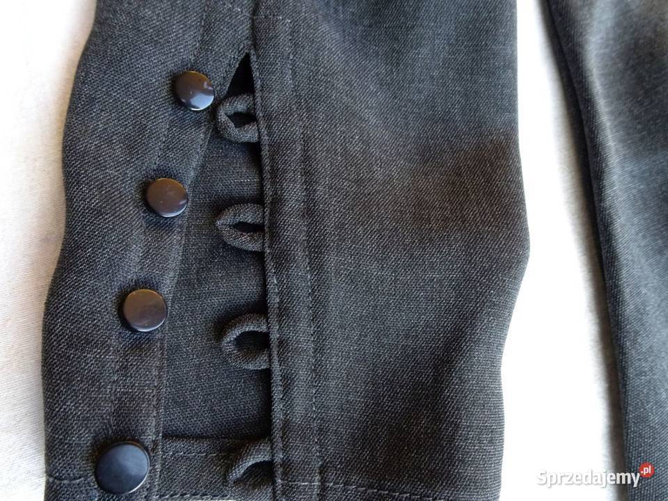 Długa Sukienka grafitowa ciemnoszara 40 L Nowy Sącz