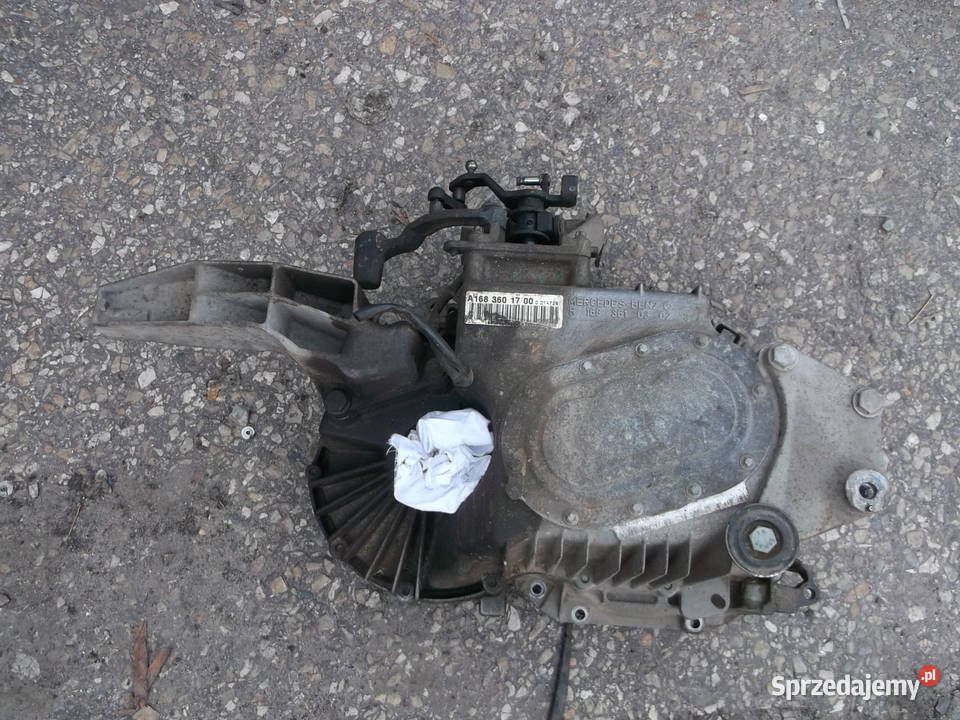 mercedes a140 w168 14 98r skrzynia biegów Skrzynie biegów manualne lubelskie Zamość sprzedam