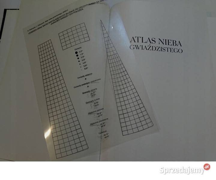 DOBRZYCKI Atlas nieba gwiaździstego fizyka, astronomia Gliwice