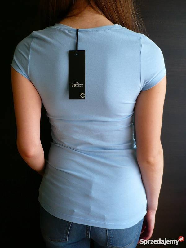 niebieska koszulka cubus xs 34 s 36 tshirt top Toruń
