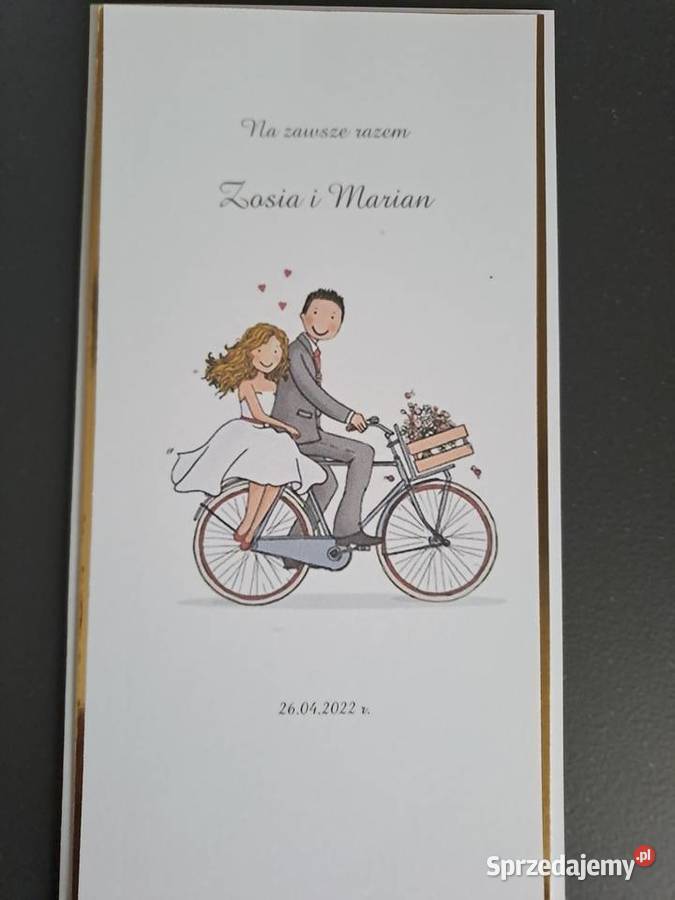 Kartka w kopercie z okazji ślubu