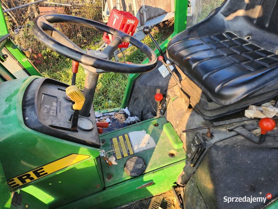 traktorek ciągnik komunalny ogrodniczy John mazowieckie Garwolin