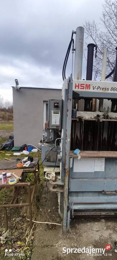Belownica HSM 860 V PRESS Gdańsk