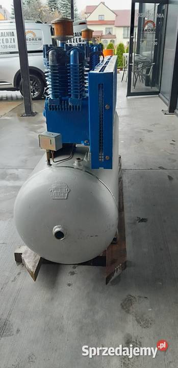 Kompresor tłokowy FASSI 500 L 2 sprężarki 1025 Naprawa