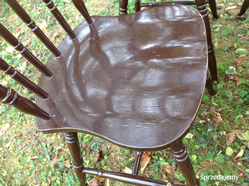 Krzesła Gięte KING EDWARD typ 983 Vintage 6 lata Krzesła