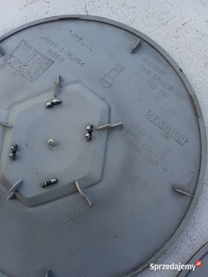 Dekielki felg Renault Pozostałe Motoryzacja Milejewo