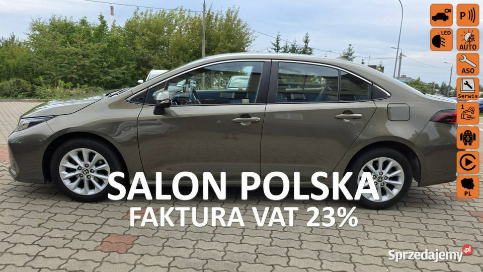 Toyota Corolla 2023 Salon Polska 1Właściciel aluminiowe felgi podlaskie Białystok