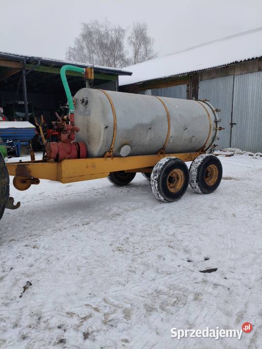 Beczkowóz Veenhuis 4500L nieuszkodzony Czyżew
