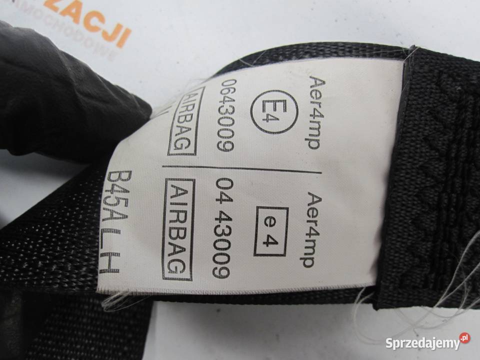 MAZDA 3 III 14r pas bezpieczeństwa lewy przód Pasy bezpieczeństwa Kielce