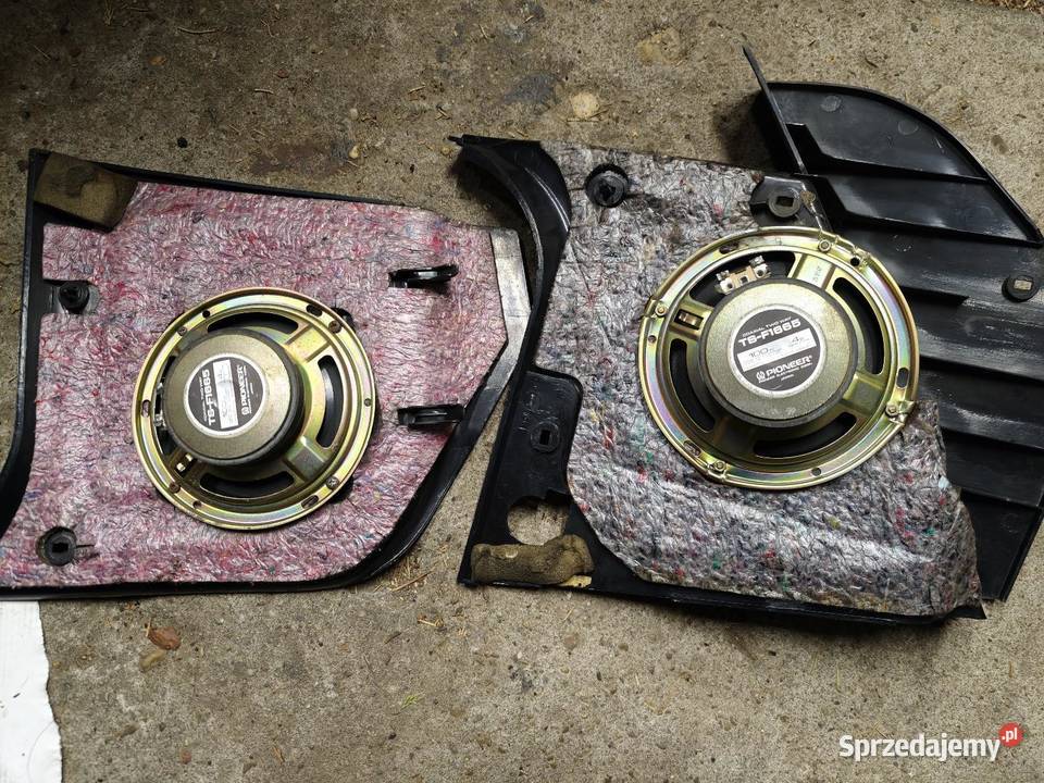 Maskownice podstopnica głośniki Pioneer BMW E34 zestawy głośnikowe Żory