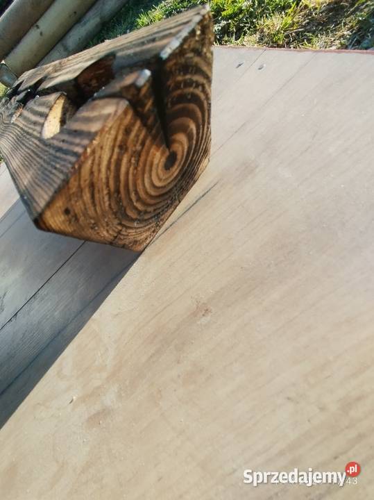 Świecznik z starego drewna wysyłka Żnin